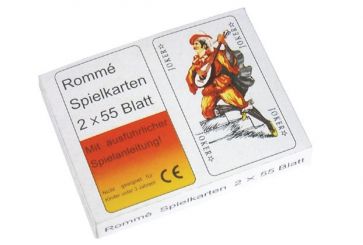 Rommé-Spielkartenset 