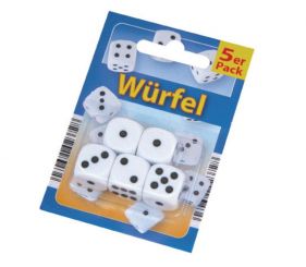 Würfel, 5er Pack 