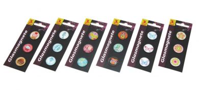 Glasmagnete, 3er Set 