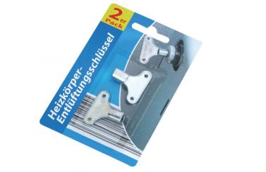 Heizkörper-Entlüftungsschlüssel, 2er Pack 