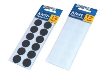 Klett-Klebepunkte, 12 Paar 