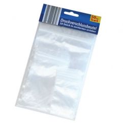 Druckverschlussbeutel, 50er Set 
