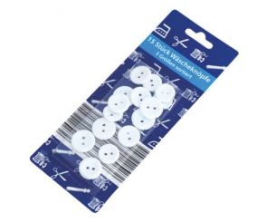 Wäscheknöpfe, 15er Pack 