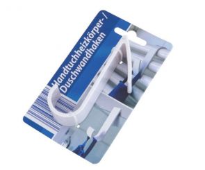 Handtuchheizkörper-/Duschwandhaken 