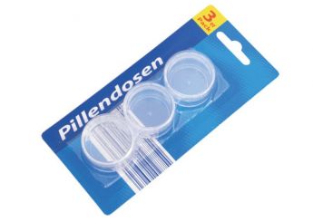 Pillendosen, 3er Pack 