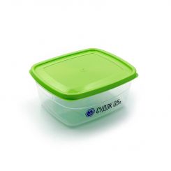 Dose eckig, 500 ml, versch. Farben 