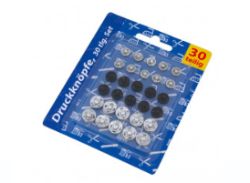 Druckknöpfe 30-tlg. 