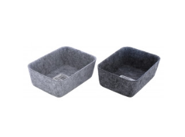 Filz-Körbchen, verschieden Farben 