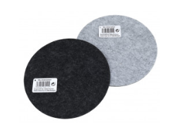 Filz-Untersetzer, 20 cm, verschiedene Farbei 
