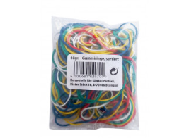 Gummiringe, sortiert 