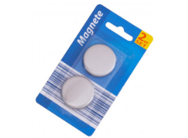 Edelstahl-Magnete, 2er Pack 