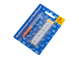 Nahttrenner und Maßband 