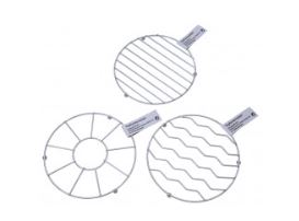 Topfuntersetzer verchromt, verschiedene Modelle 