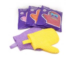 Badeschwamm Handschuh, verschiedene Farben 