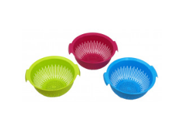 Seiher, verschiedene Farben 