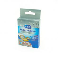 Silberpflaster, alternativer Wundverband, 10 Strips 