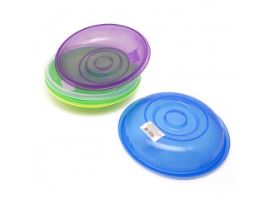 Deckel für Salatschüssel aus Kunststoff, 2,2 l , durchsichtig/farbig 