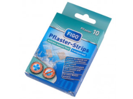 Pflaster-Strips, transparent - 10er Set 