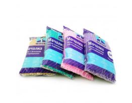 Badeschwamm "Weich", 15x4x10 cm, verschiedene Farben 