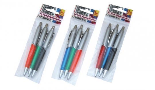 Kugelschreiber, 3er Pack 