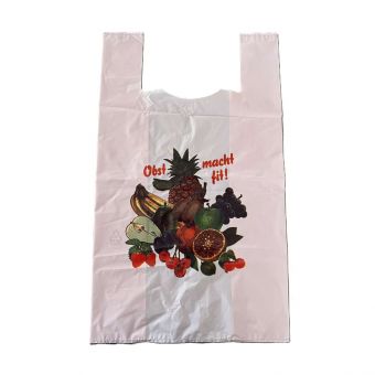 Hemdchentragetasche – Obst macht Fit ROSA (Maße 320 × 180 × 550 mm – 85,00 € netto / Karton – Made in Türkiye) 