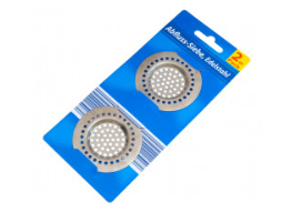 Abflussiebe Edelstahl 2er Pack 