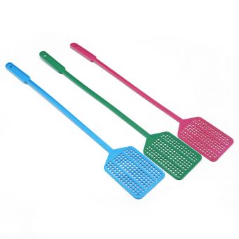 Fliegenklatsche, 46,5 cm, verschiedene Farben 