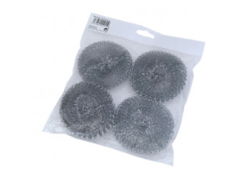 Topfkratzer Metall, 4er Pack 