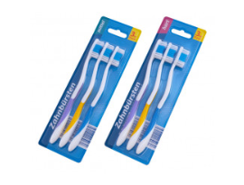 Zahnbürsten, 3er Set 